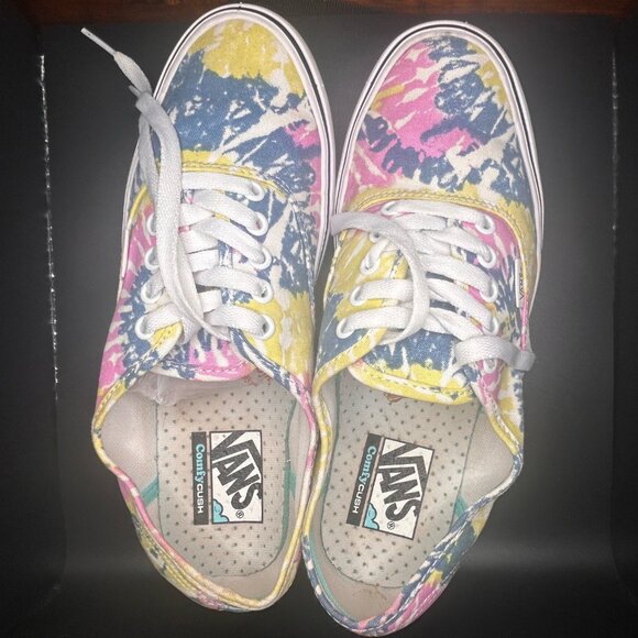 VANS Old Skool ComfyCush Tie-Dye - Picture 1 of 6